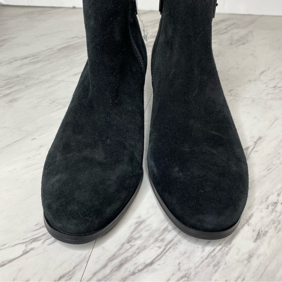 New! Blondo Saddie Waterproof Black Suede Bootie 7M - Picture 9 of 14